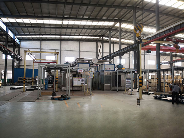 青島鑄造件噴漆線 青島鑄造件噴漆線